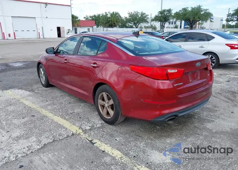 2015 Kia Optima Lx z USA, uszkodzony, nr VIN 5XXGM4A75FG361463